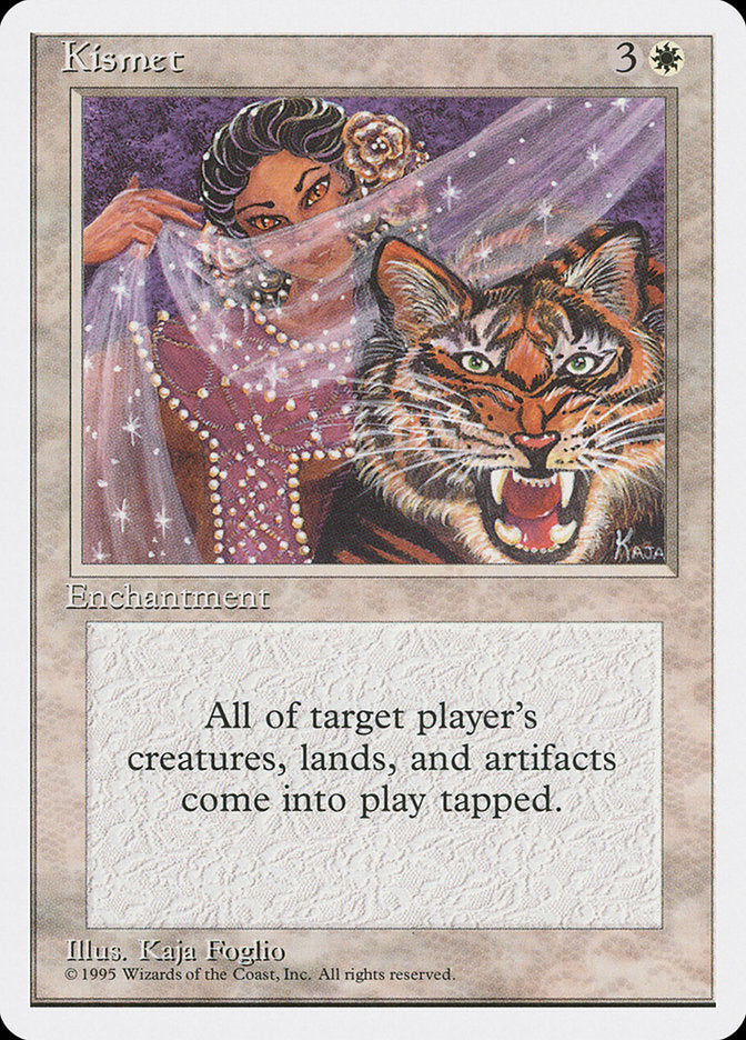 Kismet [Fourth Edition] Magic: The Gathering