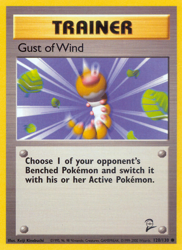 Gust of Wind (120/130) [Base Set 2] Pokémon