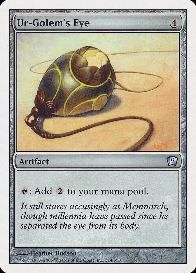 Ur-Golem's Eye [Ninth Edition] Magic: The Gathering