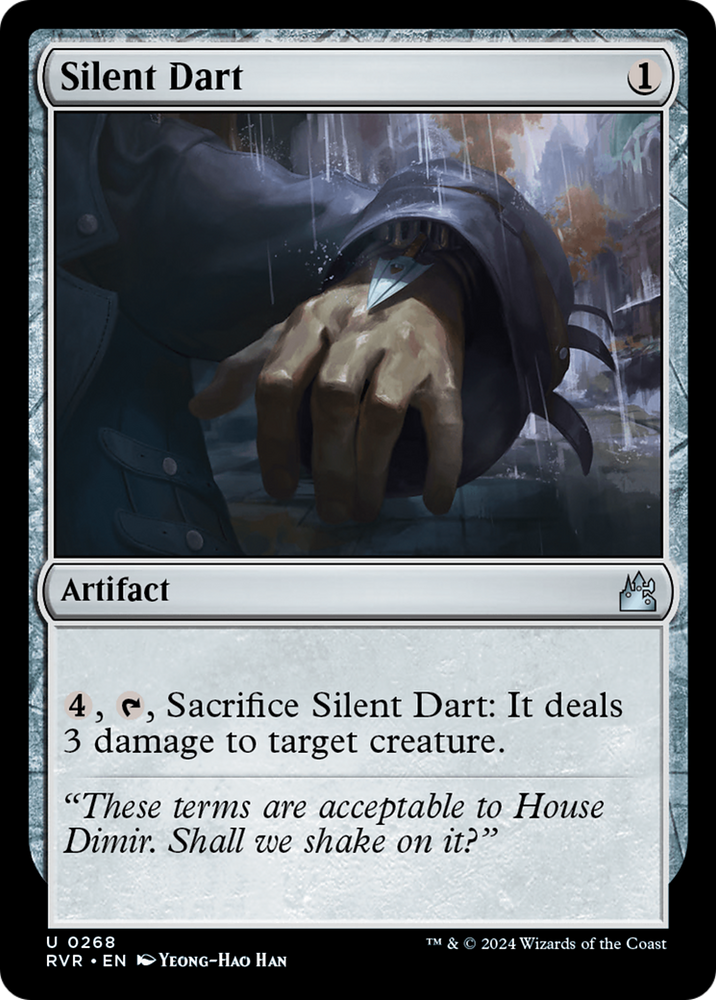 Silent Dart [Ravnica Remastered] Magic: The Gathering
