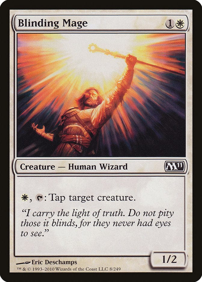 Blinding Mage [Magic 2011] Magic: The Gathering