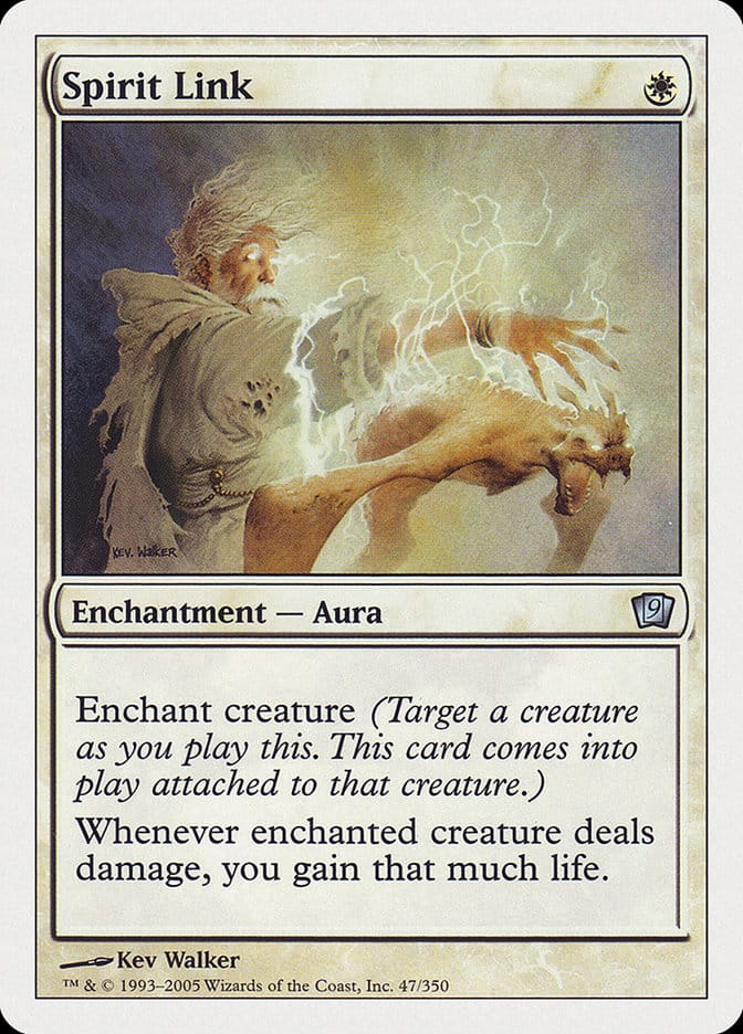 Spirit Link [Ninth Edition] Magic: The Gathering