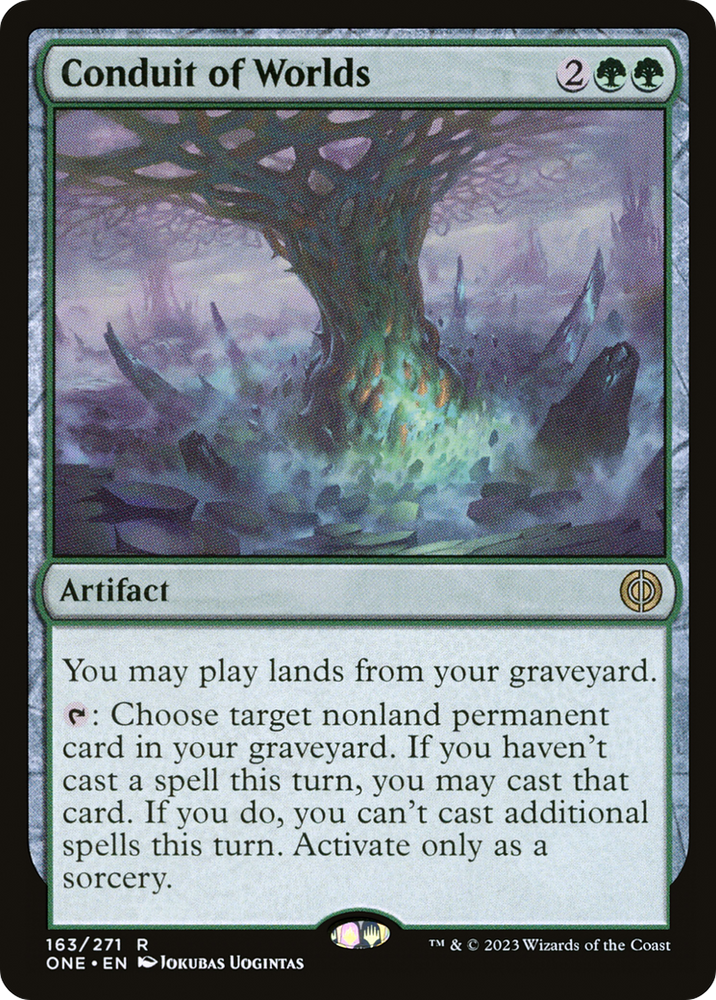 Conduit of Worlds [Phyrexia: All Will Be One] Magic: The Gathering