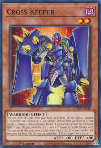 Cross Keeper [MP23-EN118] Common - Yugioh Cards For Your TCG Needs!