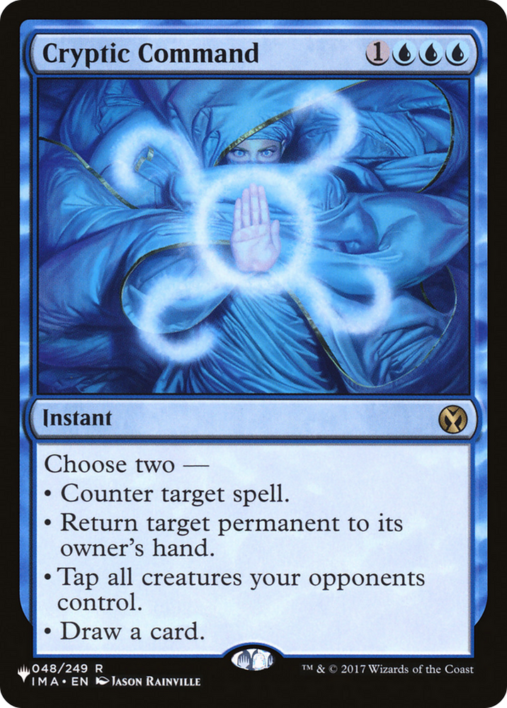 Cryptic Command (IMA) [The List] Magic: The Gathering
