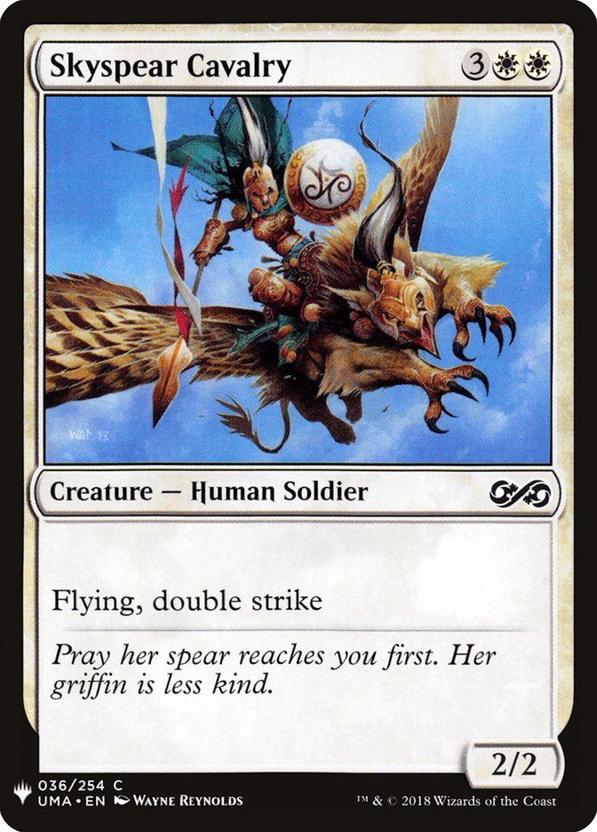 Skyspear Cavalry [Mystery Booster] Magic: The Gathering