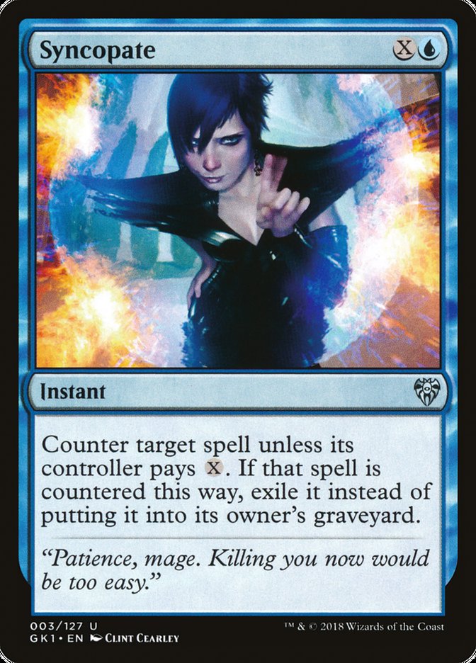 Syncopate [Guilds of Ravnica Guild Kit] Magic: The Gathering