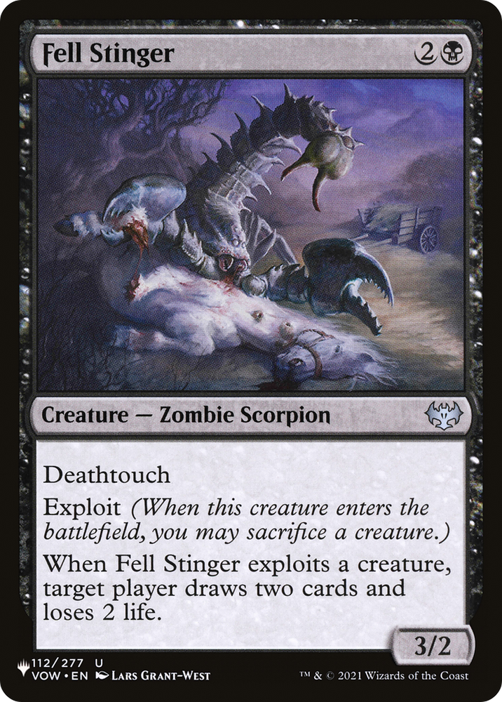 Fell Stinger [The List] Magic: The Gathering