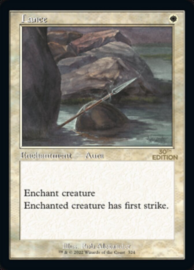 Lance (Retro) [30th Anniversary Edition] Magic: The Gathering