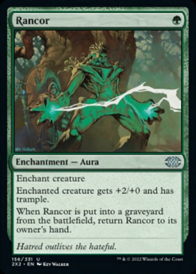 Rancor [Double Masters 2022] Magic: The Gathering