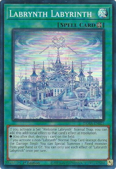 Labrynth Labyrinth [TAMA-EN021] Super Rare - Yugioh Cards For Your TCG Needs!