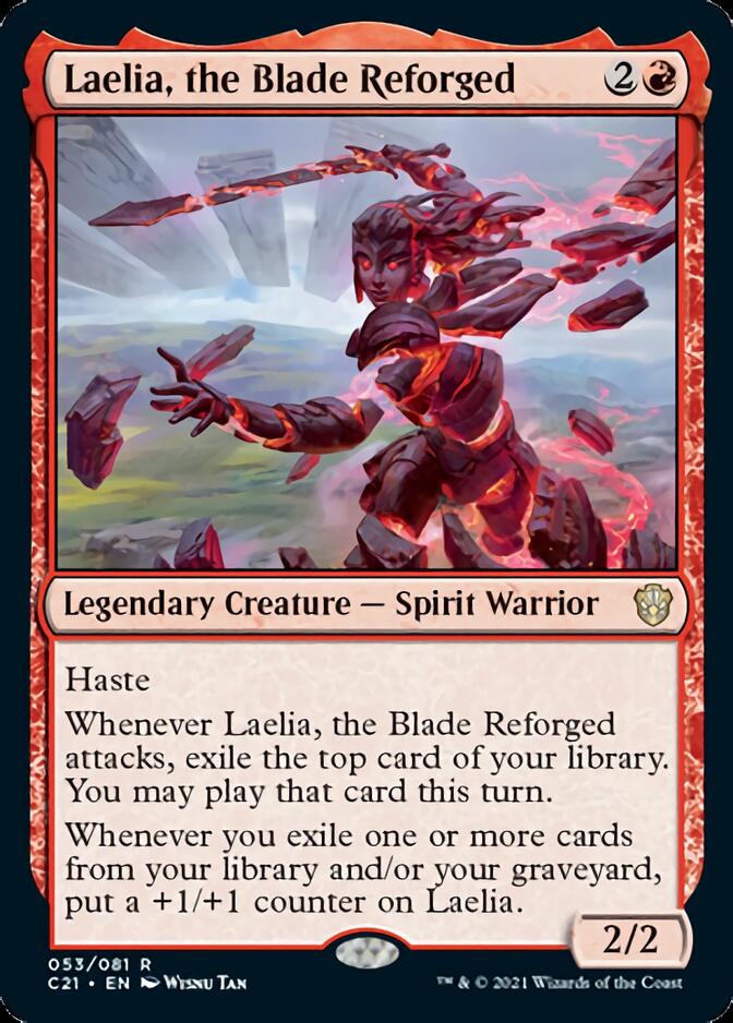 Laelia, the Blade Reforged [Commander 2021] Magic: The Gathering