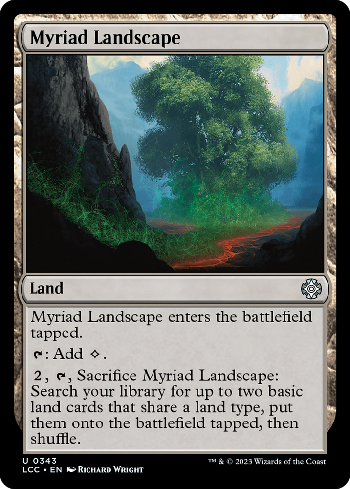Myriad Landscape [The Lost Caverns of Ixalan Commander] Magic: The Gathering