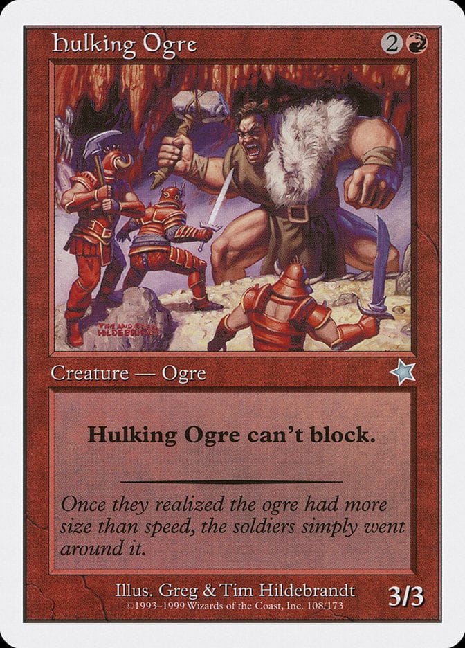 Hulking Ogre [Starter 1999] Magic: The Gathering
