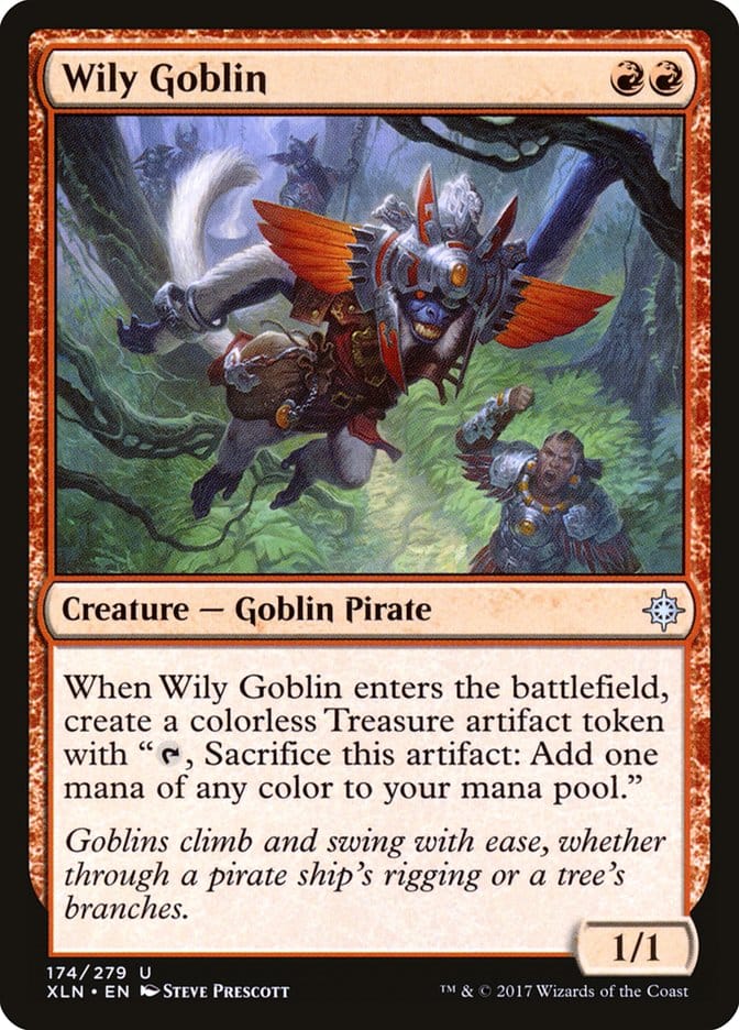 Wily Goblin [Ixalan] Magic: The Gathering