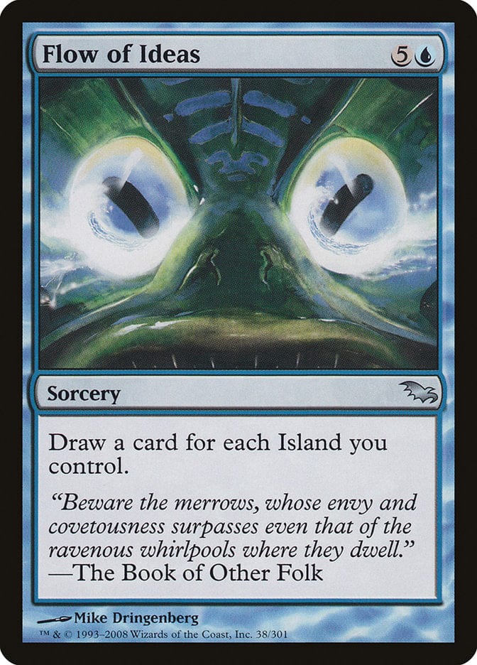Flow of Ideas [Shadowmoor] Magic: The Gathering