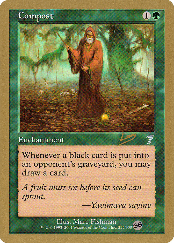 Compost (Raphael Levy) (SB) [World Championship Decks 2002] Magic: The Gathering