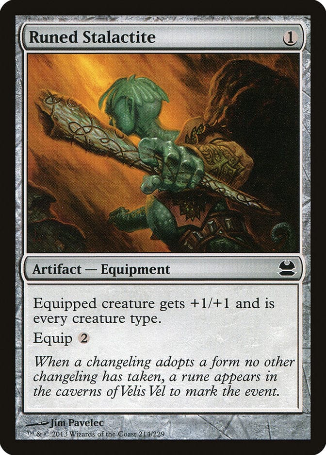 Runed Stalactite [Modern Masters] Magic: The Gathering
