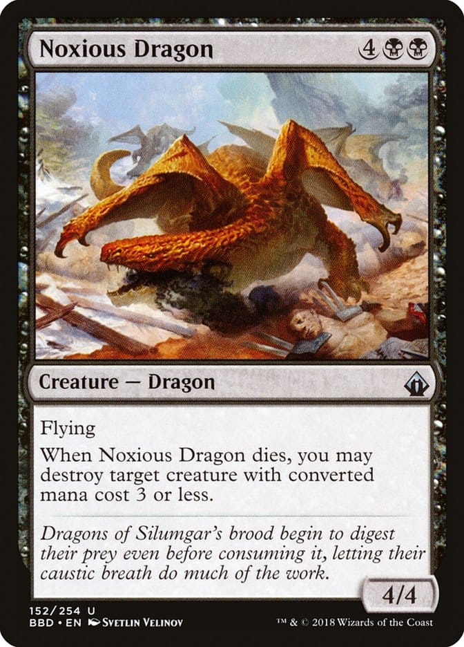 Noxious Dragon [Battlebond] Magic: The Gathering