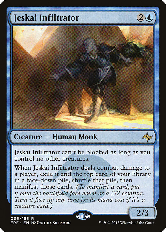 Jeskai Infiltrator [Fate Reforged] Magic: The Gathering