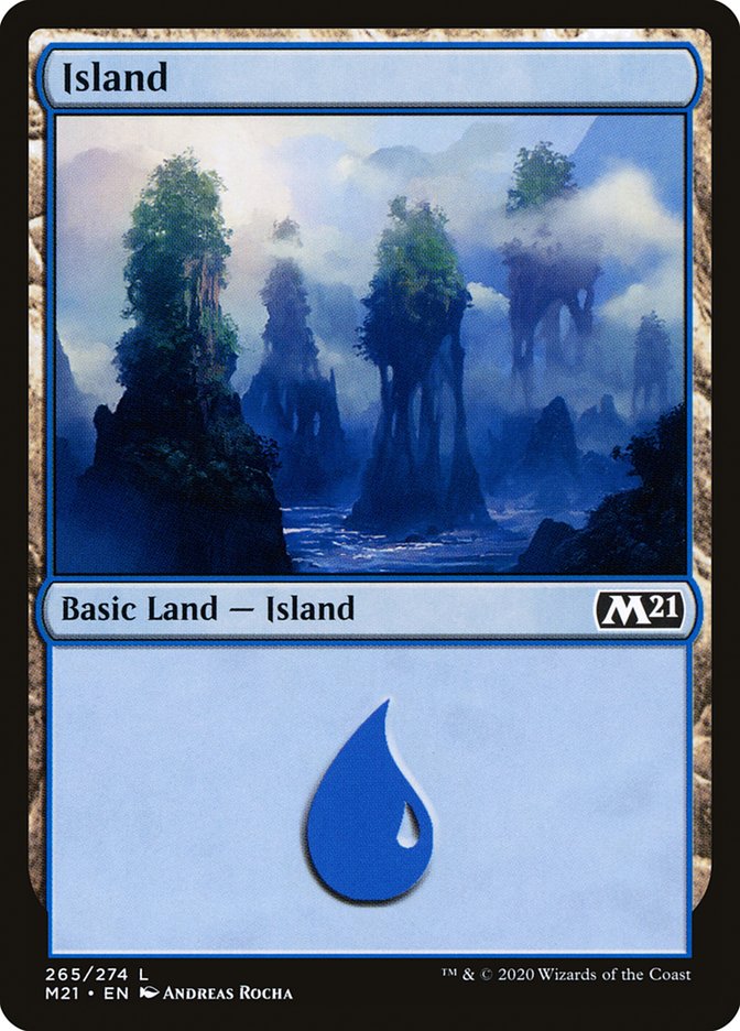 Island (265) [Core Set 2021] Magic: The Gathering