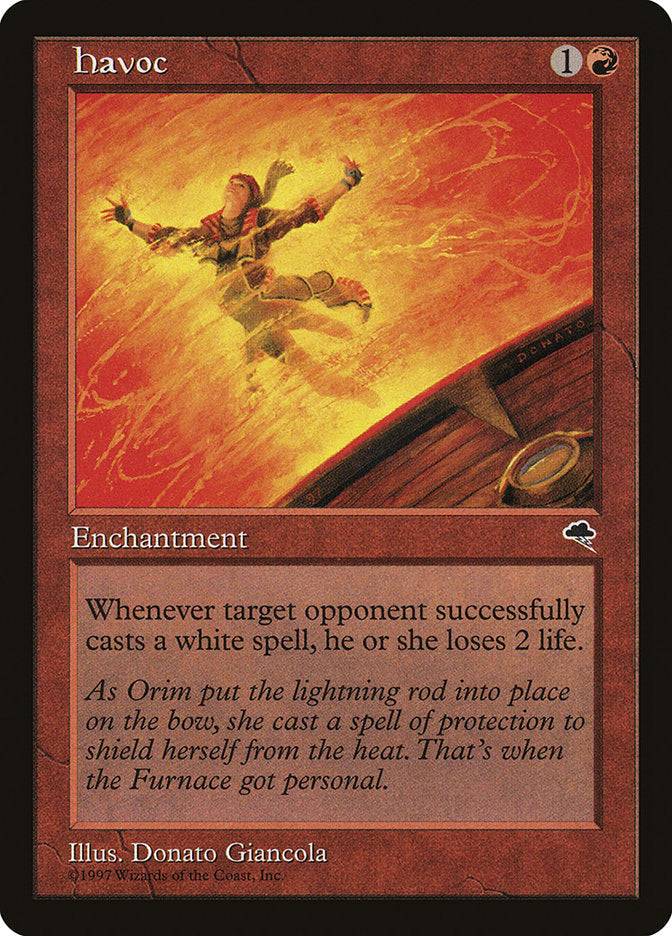 Havoc [Tempest] Magic: The Gathering