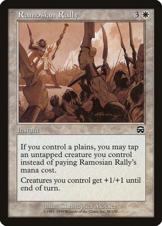 Ramosian Rally [Mercadian Masques] Magic: The Gathering