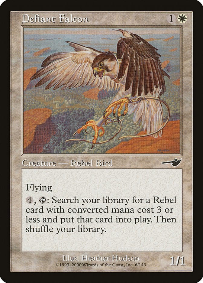 Defiant Falcon [Nemesis] Magic: The Gathering