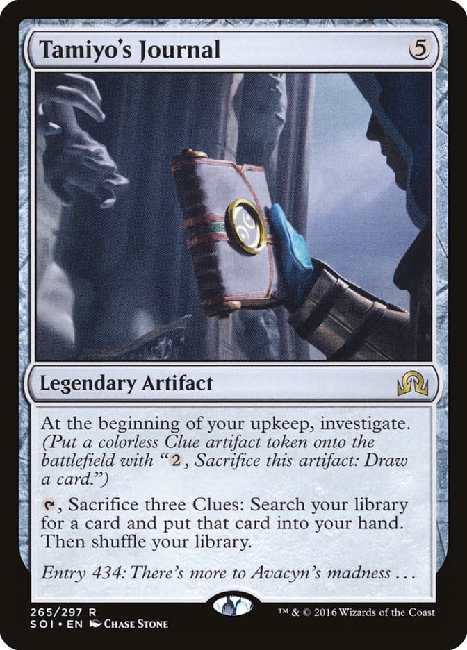 Tamiyo's Journal (Entry 434) [Shadows over Innistrad] Magic: The Gathering