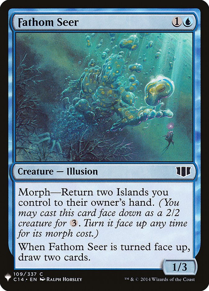 Fathom Seer [Mystery Booster] Magic: The Gathering