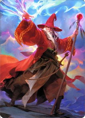 Elminster Art Card (36) [Commander Legends: Battle for Baldur's Gate Art Series] Magic: The Gathering
