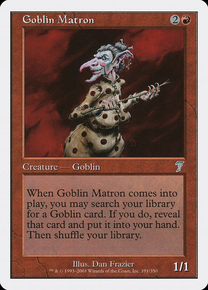Goblin Matron [Seventh Edition] Magic: The Gathering