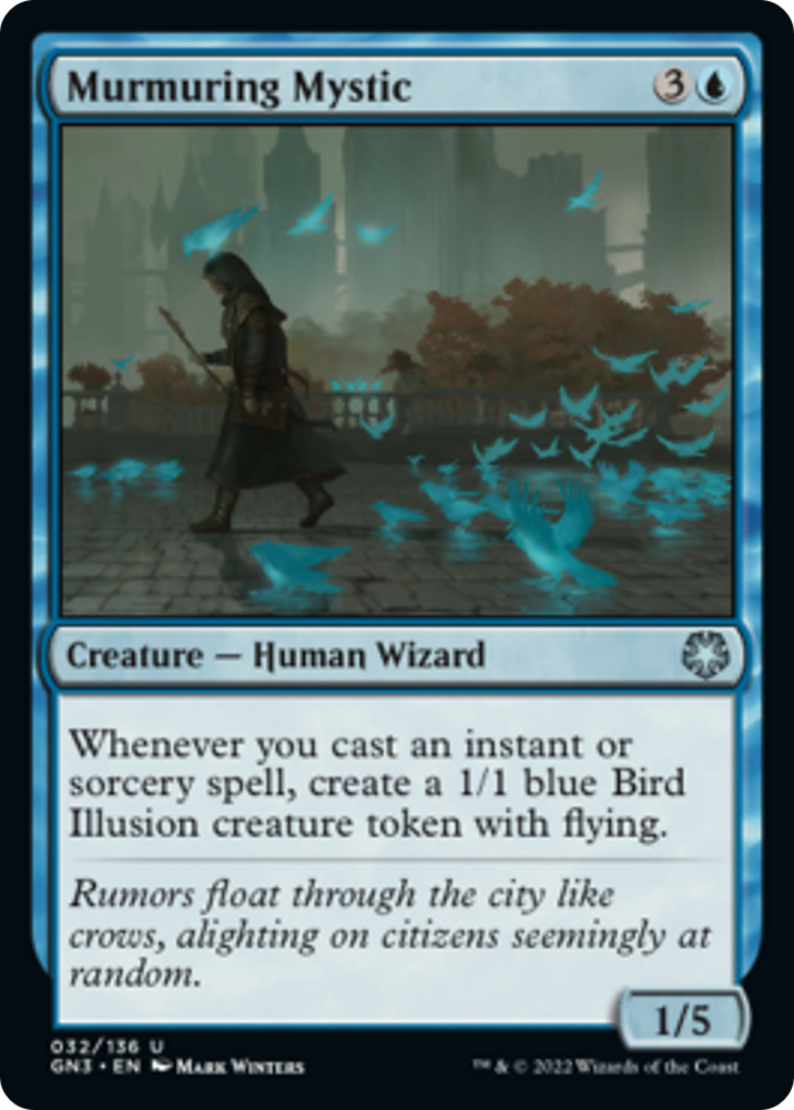 Murmuring Mystic [Game Night: Free-for-All] Magic: The Gathering
