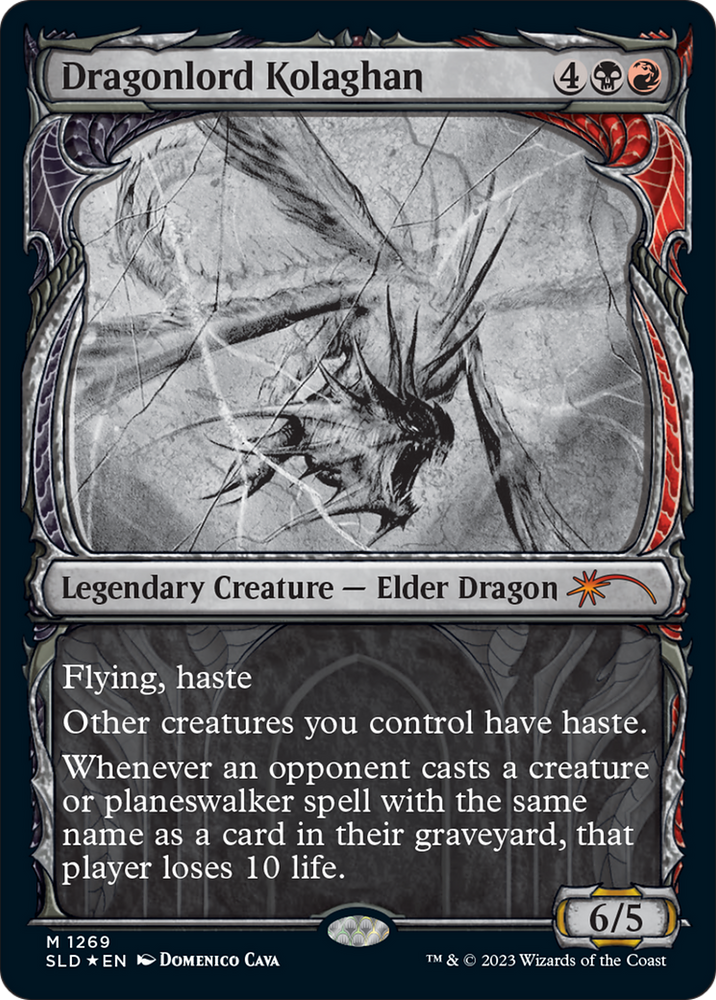 Dragonlord Kolaghan (Halo Foil) [Secret Lair Drop Series] Magic: The Gathering