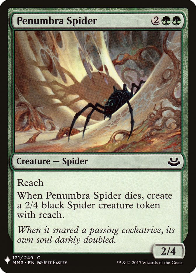 Penumbra Spider [Mystery Booster] Magic: The Gathering