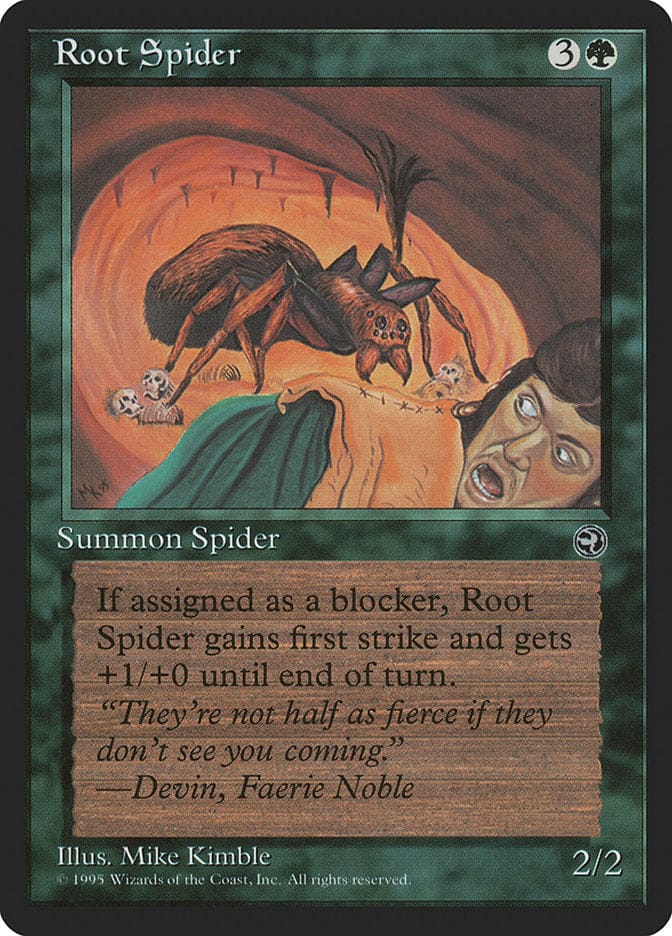 Root Spider [Homelands] Magic: The Gathering