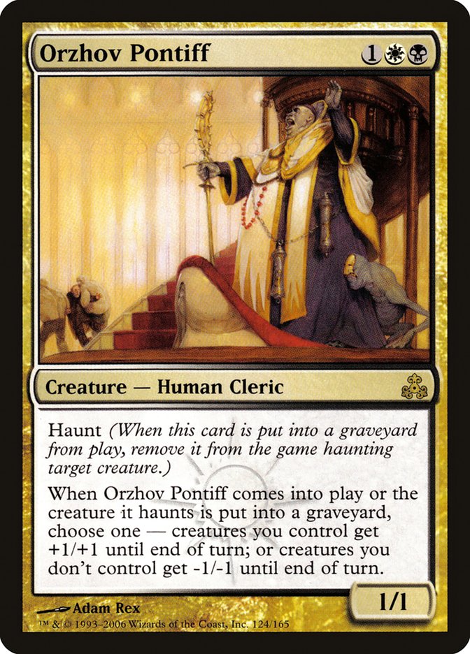 Orzhov Pontiff [Guildpact] Magic: The Gathering