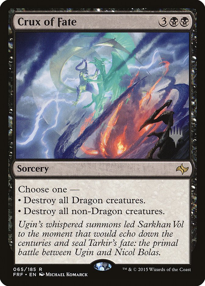 Crux of Fate (Promo Pack) [Fate Reforged Promos] Magic: The Gathering