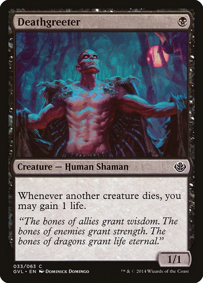 Deathgreeter (Garruk vs. Liliana) [Duel Decks Anthology] Magic: The Gathering