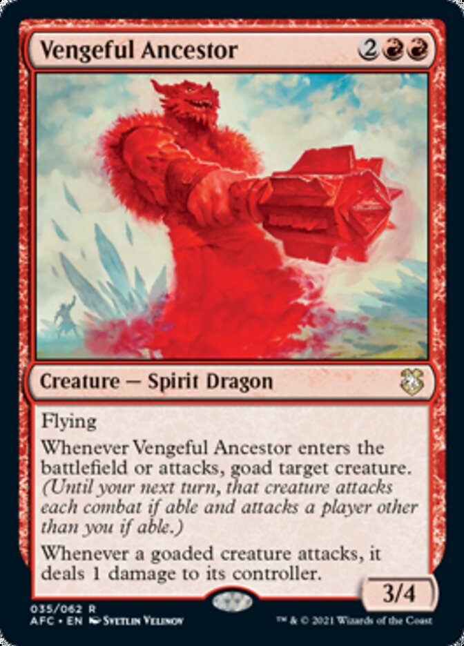 Vengeful Ancestor [Dungeons & Dragons: Adventures in the Forgotten Realms Commander] Magic: The Gathering