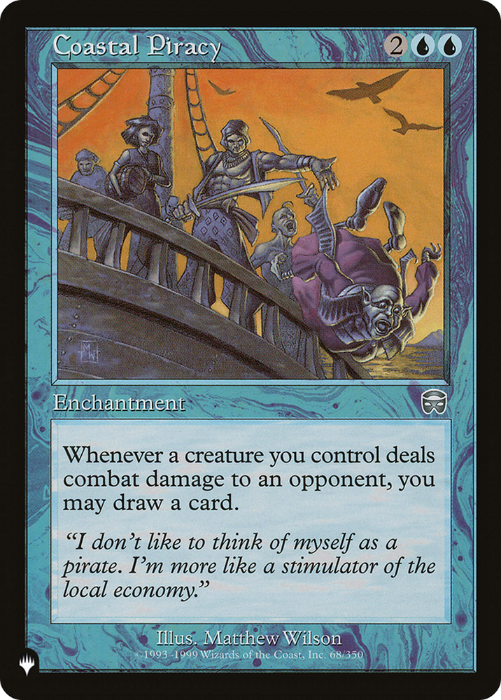 Coastal Piracy [The List] Magic: The Gathering