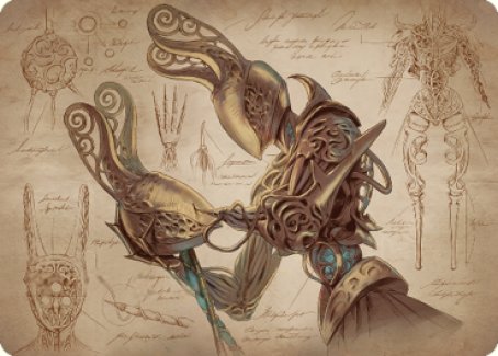 Self-Assembler Art Card [The Brothers' War Art Series] Magic: The Gathering