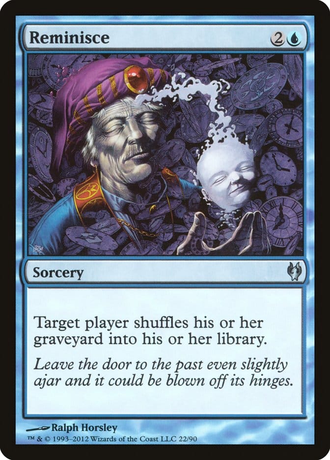 Reminisce [Duel Decks: Izzet vs. Golgari] Magic: The Gathering