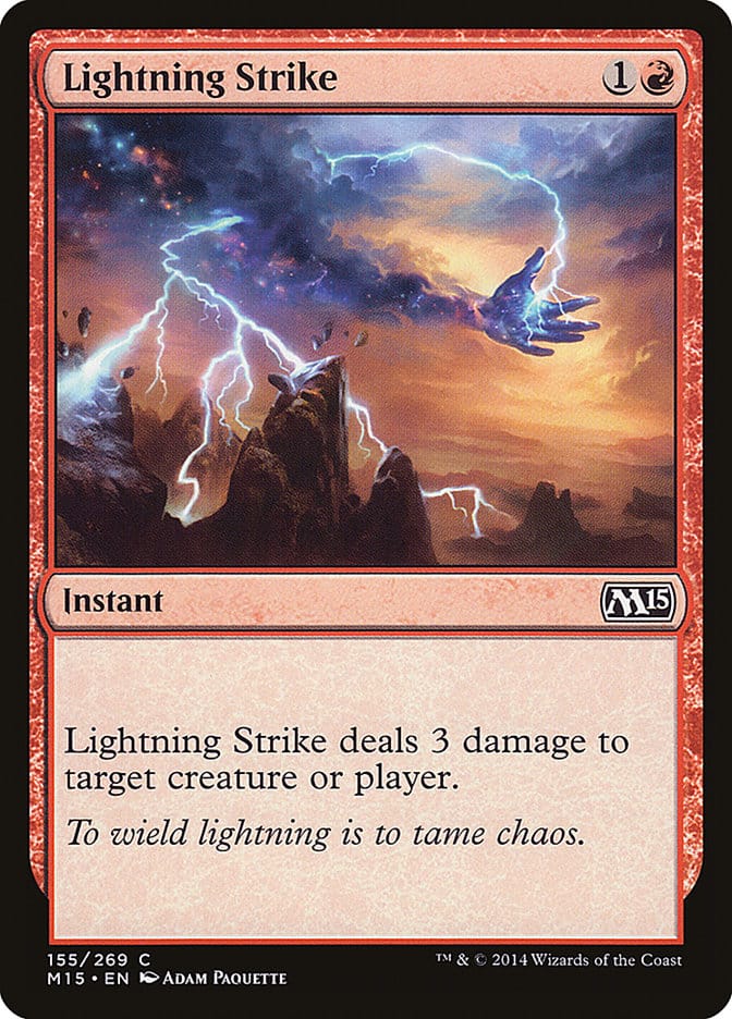Lightning Strike [Magic 2015] Magic: The Gathering