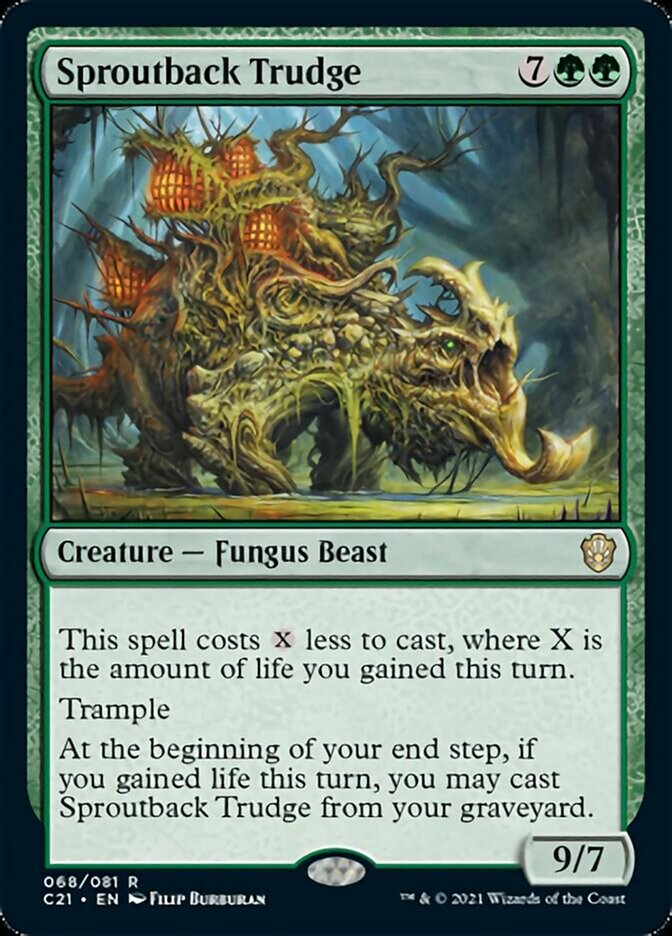 Sproutback Trudge [Commander 2021] Magic: The Gathering