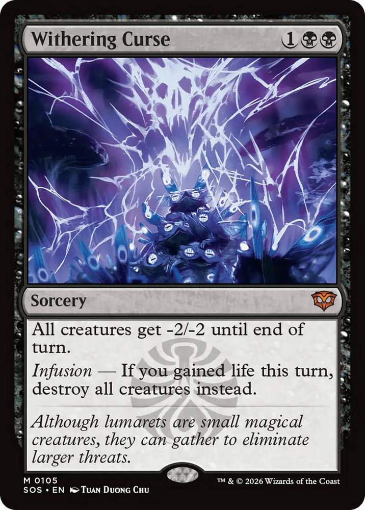 Withering Curse [Secrets of Strixhaven]