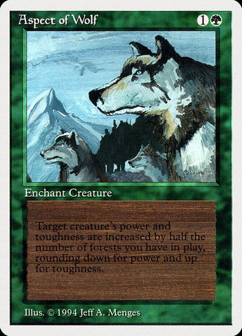 Aspect of Wolf [Summer Magic / Edgar] Magic: The Gathering