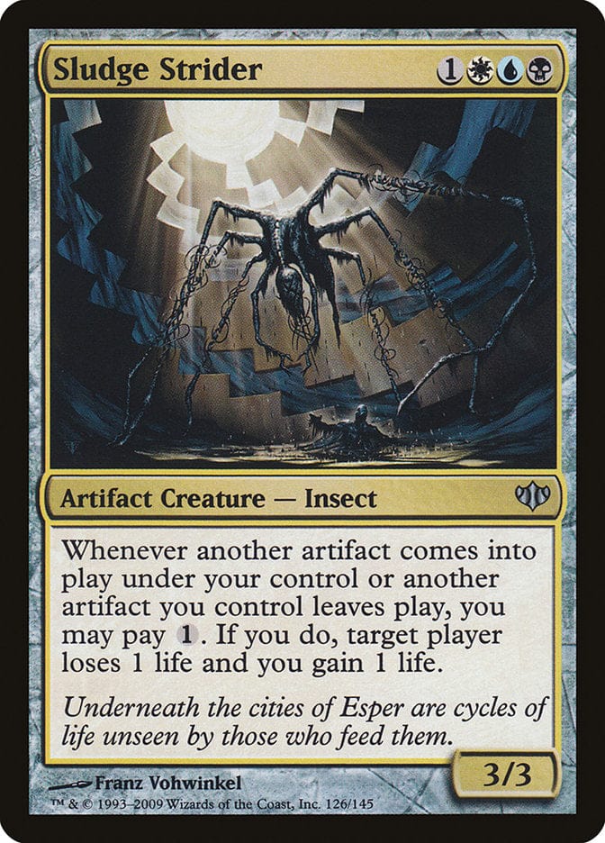 Sludge Strider [Conflux] Magic: The Gathering