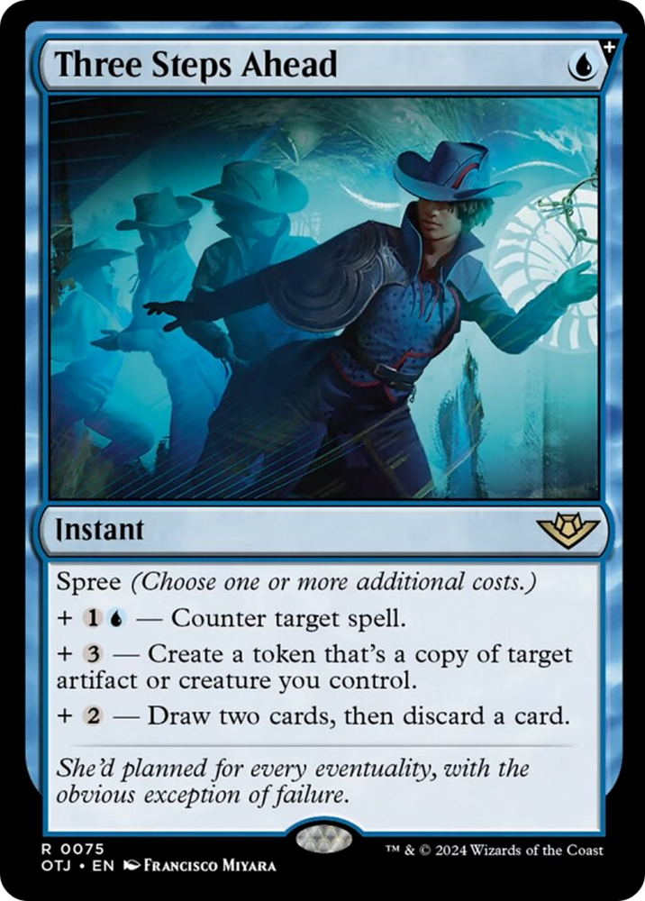 Three Steps Ahead [Outlaws of Thunder Junction] Magic: The Gathering