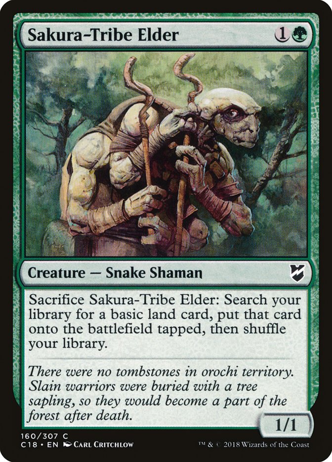 Sakura-Tribe Elder [Commander 2018] Magic: The Gathering
